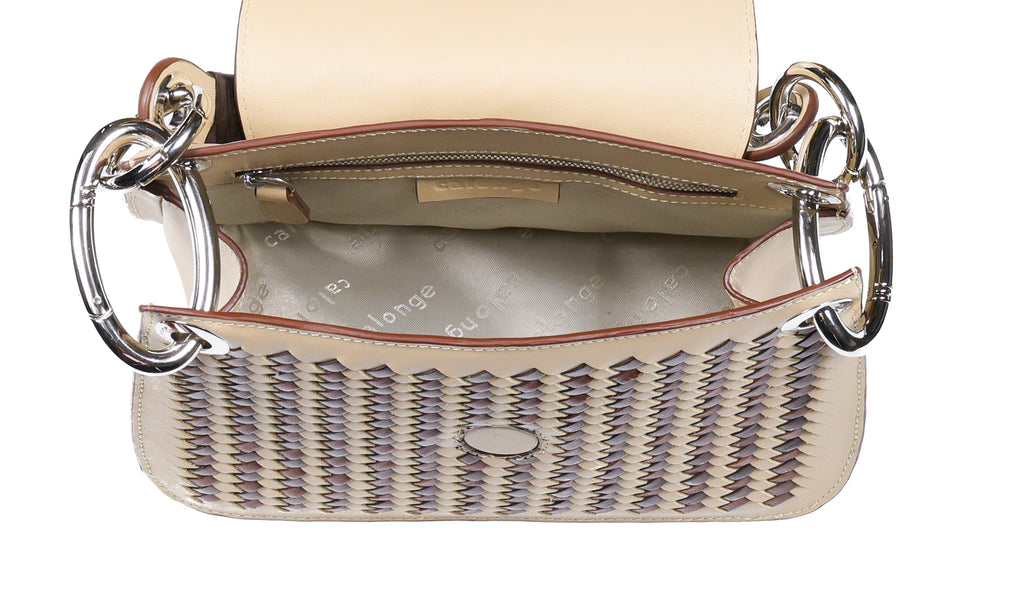 CA  1533 SMALL | INTERLACED | TAUPE MULTI - Calonge