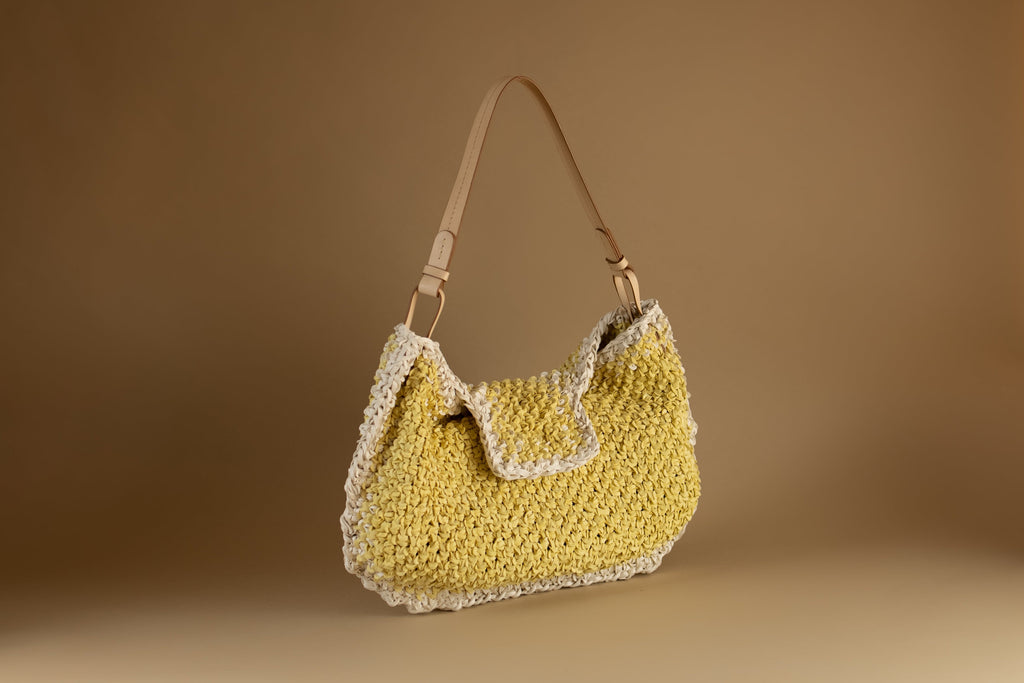 CA 1538 | HANDWOVEN IRIS | LIMONCELLO - Calonge