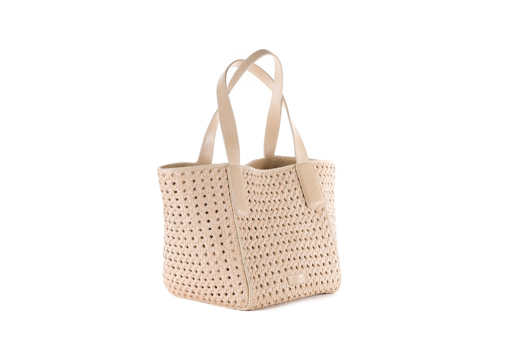 CA 1548 | HANDWOVEN MOULINET | NATURAL - Calonge