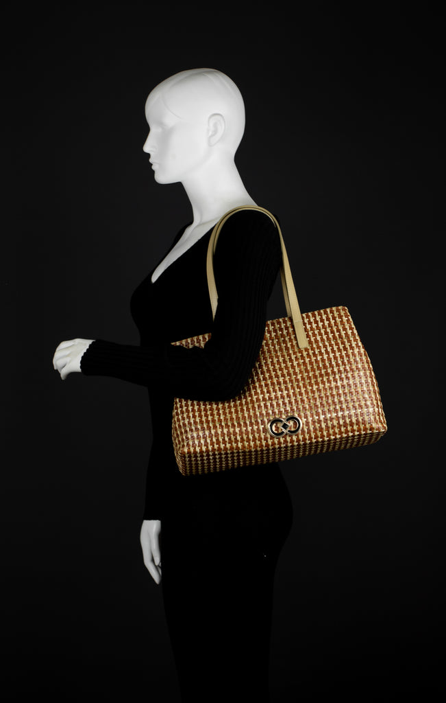 CA 852 | WOVEN LEATHER & RAFFIA | TERRA MULTI - Calonge