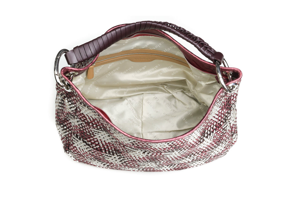 CA 982 | HANDWOVEN FREDDY | METALLIC GRAPE - Calonge