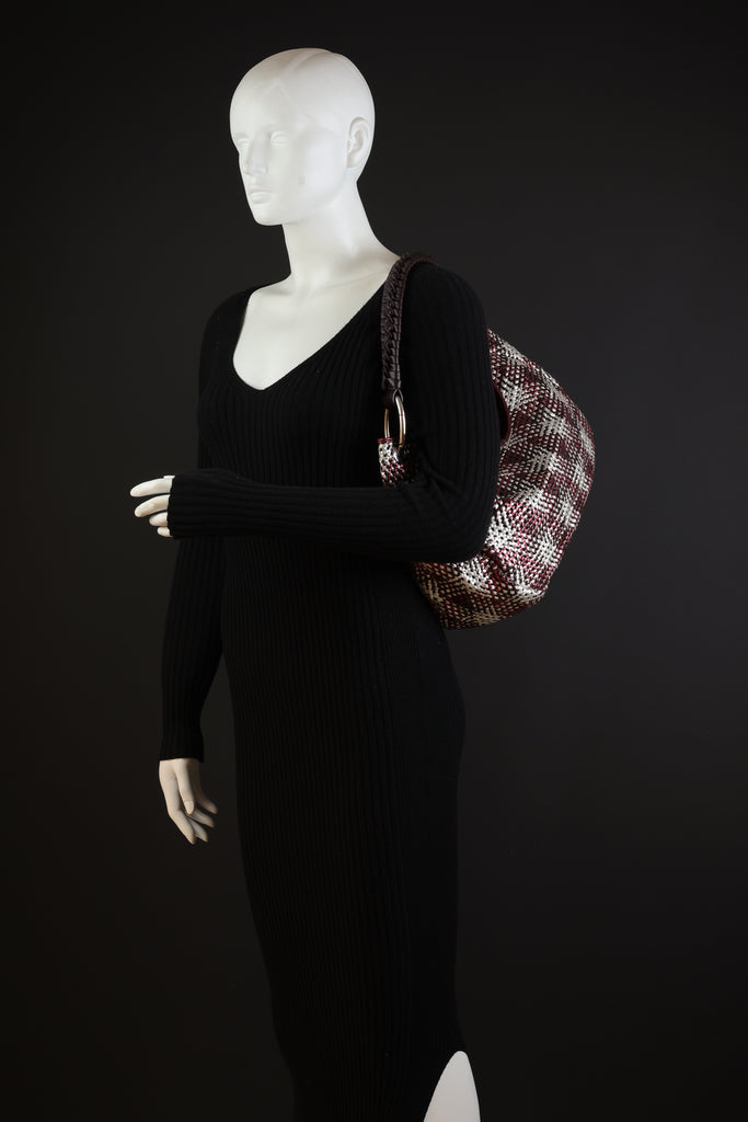 CA 982 | HANDWOVEN FREDDY | METALLIC GRAPE - Calonge