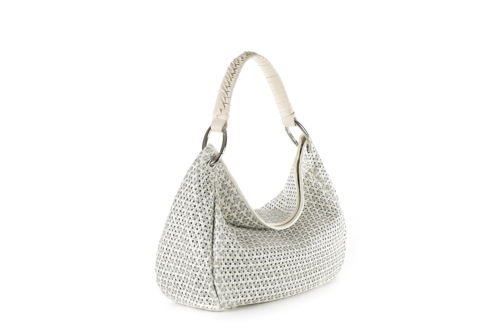 CA 982 | HANDWOVEN FREDDY | METALLIC OYSTER - Calonge
