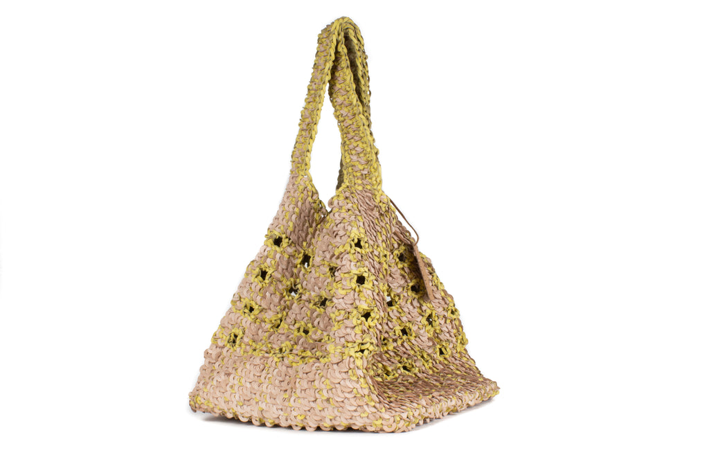 CA PVB 141 | CANOPY IRIS weave | NATURAL YELLOW - Calonge