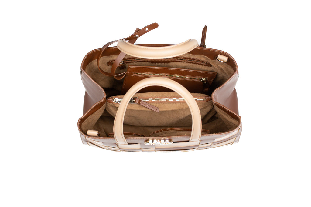 CA MAR2101 | WOVEN | BROWN & BEIGE - Calonge