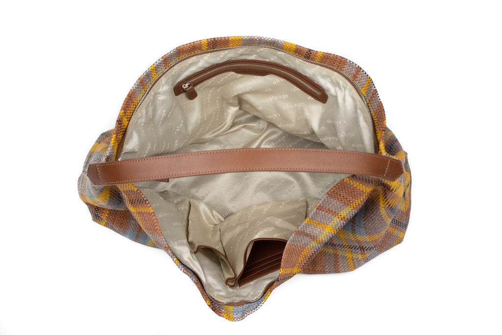 CA PVB 059 | WOVEN | MUSTARD MULTI - Calonge