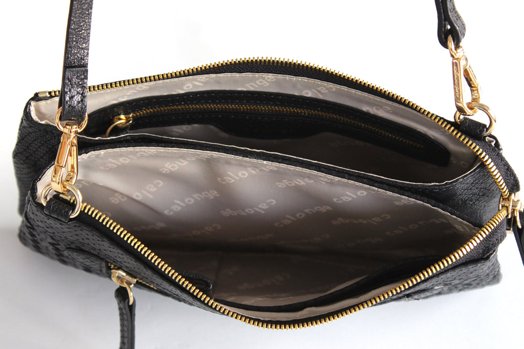 CA 1423 | INTERLACE | BLACK SHINY - Calonge