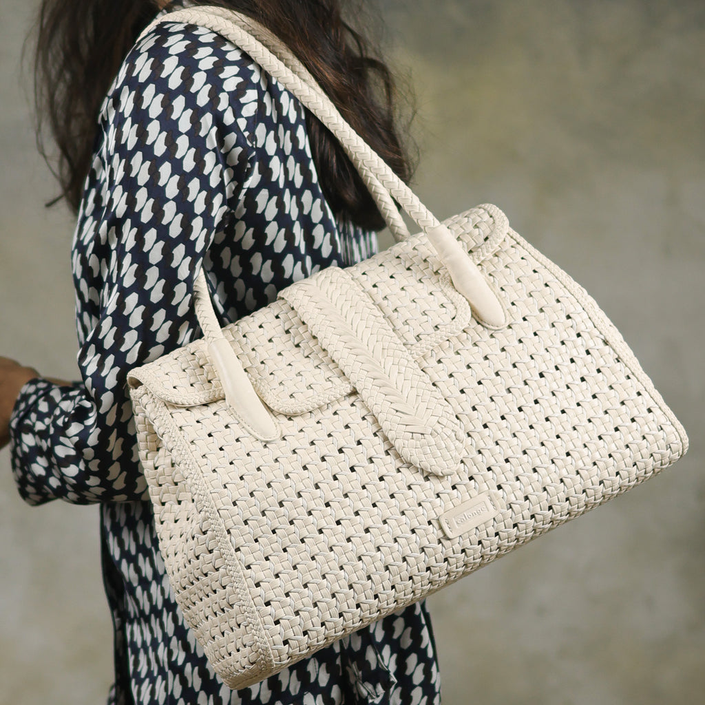 CA 1508 | HANDWOVEN MOULINET | CREAM - Calonge