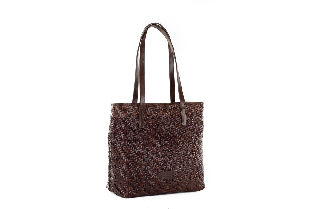 CA EK 3 | WOVEN DUO MOTIF | DARK BROWN - Calonge