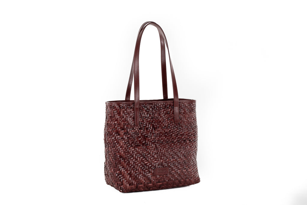 CA EK 3 | WOVEN DUO MOTIF | DEEP RED - Calonge
