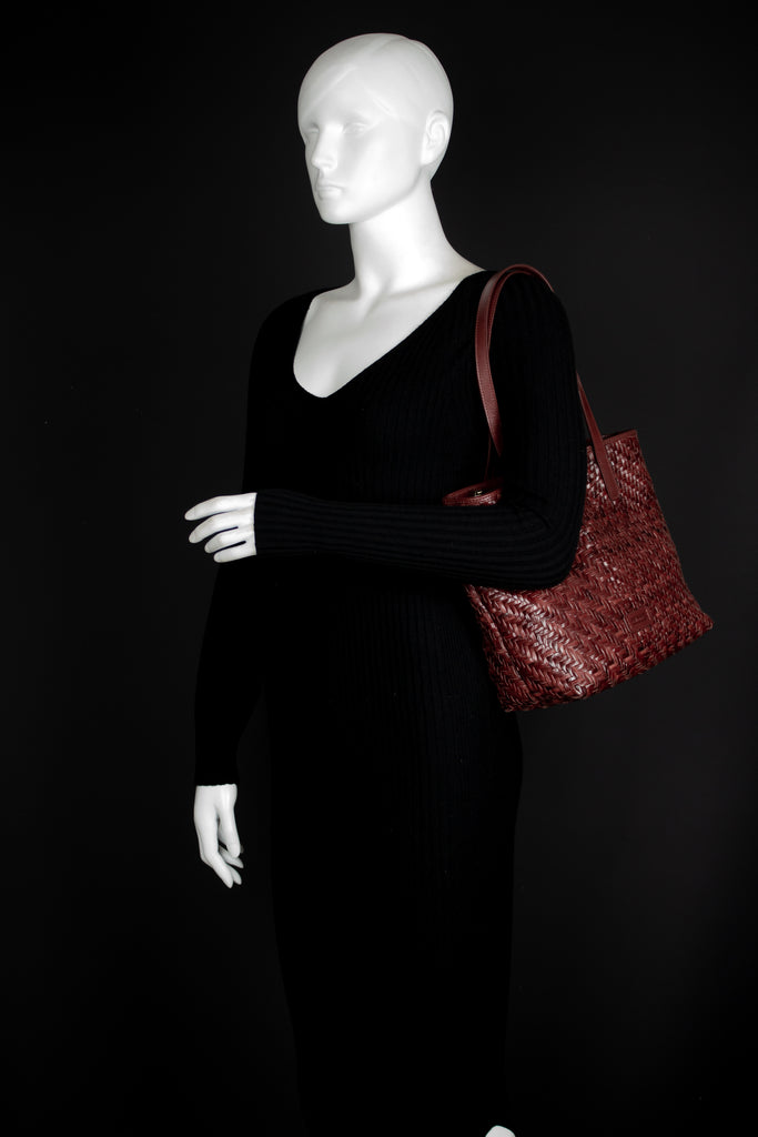 CA EK 3 | WOVEN DUO MOTIF | DEEP RED - Calonge