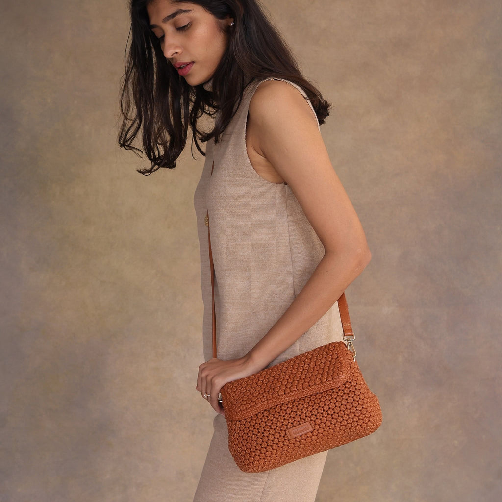 CA 571 | OCTO WEAVE | TERRACOTTA - Calonge