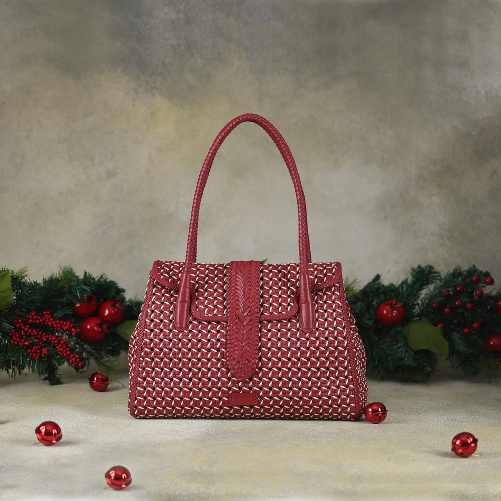 CA 1508 | HANDWOVEN MOULINET | RUBY - Calonge
